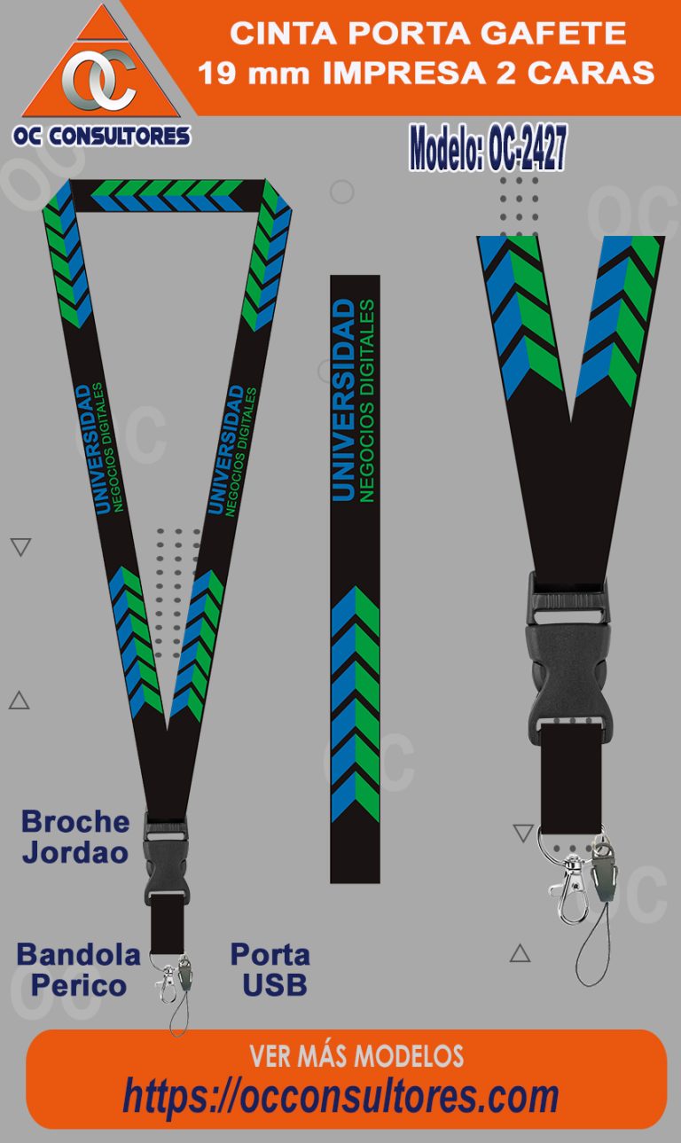 lanyard porta gafete
